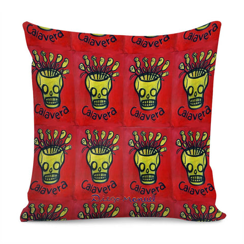 Image of Calavera Tapiz Pillow Cover