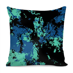 Classic Blue & Biscay Green Pillow Cover