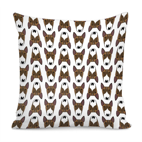 Image of Maya Bull Terrier Pillow Cover