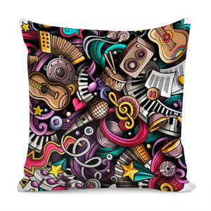 Music Pillow Cover