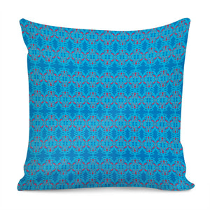 Blue Pillow Cover