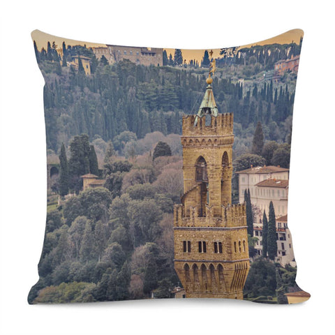 Image of Aerial View Florence, Italy Pillow Cover