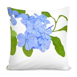 Stylized Floral Print Photo Pillow Cover