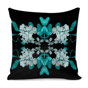 Fantasy Floral Ornate Artwork Pillow Cover