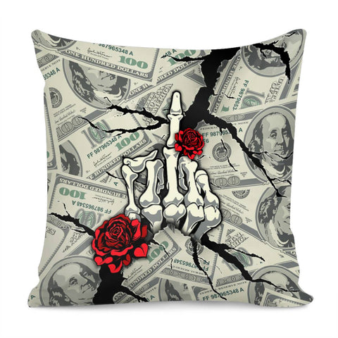 Image of Dollar Pillow Cover