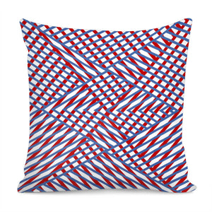 Patriotic Line Pillow Cover