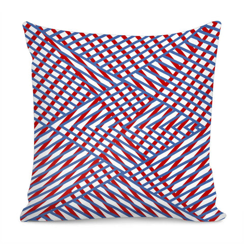 Image of Patriotic Line Pillow Cover