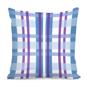 Blue Plate Pillow Cover