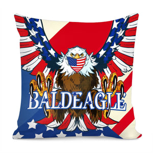 Bald Eagle Pillow Cover