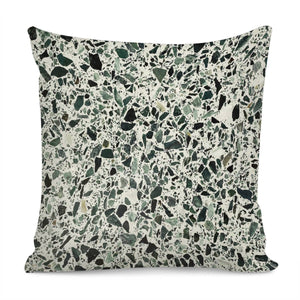 Green Seamless Terrazzo Pillow Cover