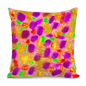 Purple City Pillow Cover