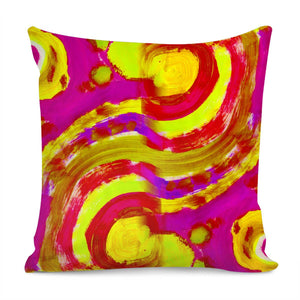 Yellow River Pillow Cover