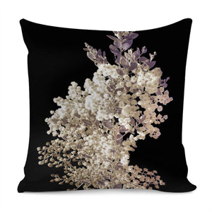 Botanical Motif Minimalistic Style Artwork Pillow Cover