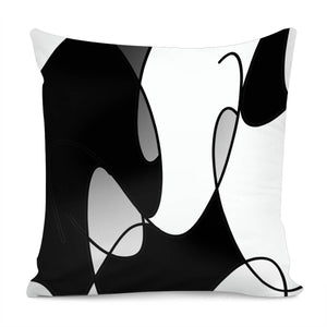 Black Pillow Cover