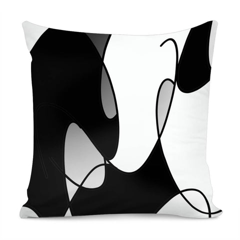 Image of Black Pillow Cover