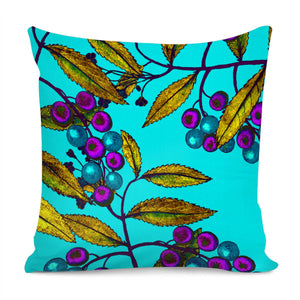 Branch With Berries Pillow Cover