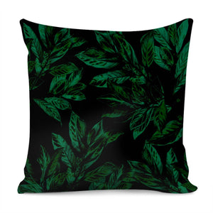 Green Laurel Pillow Cover