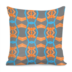 Watercolor Geometric Shapes Pillow Cover