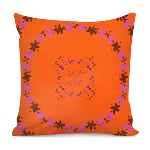 Playful Abstract Butterflies Pillow Cover