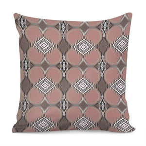 Tribal Shapes Pattern Pillow Cover