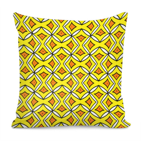 Image of Yellow Crop Pillow Cover