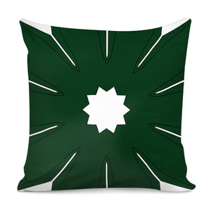 Leafy Pattern Pillow Cover