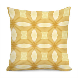 Gold Geometry Pillow Cover