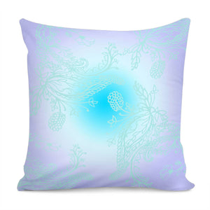 Blue Pillow Cover