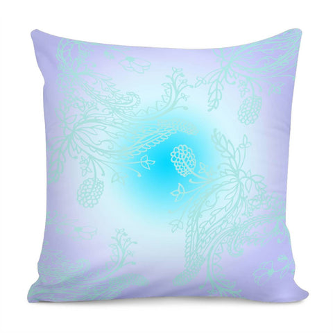 Image of Blue Pillow Cover