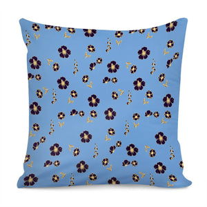 Blue Pillow Cover