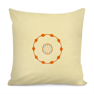 Cream White Pattern Pillow Cover