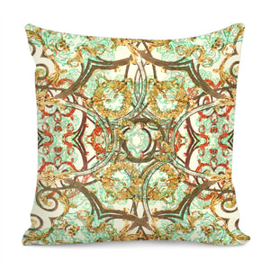 Multicolored Modern Collage Print Pillow Cover