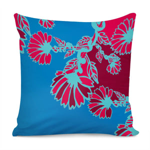 Blue Pillow Cover