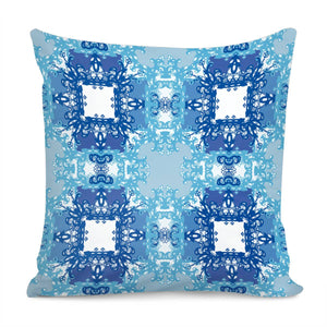 Blue Pillow Cover