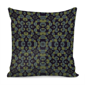 Modern Ornate Stylized Motif Print Pillow Cover