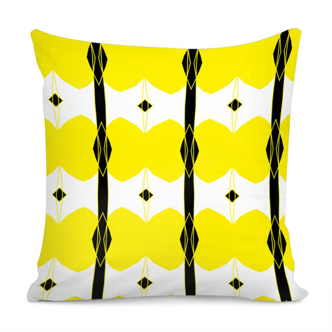 Image of Black Straws Pillow Cover