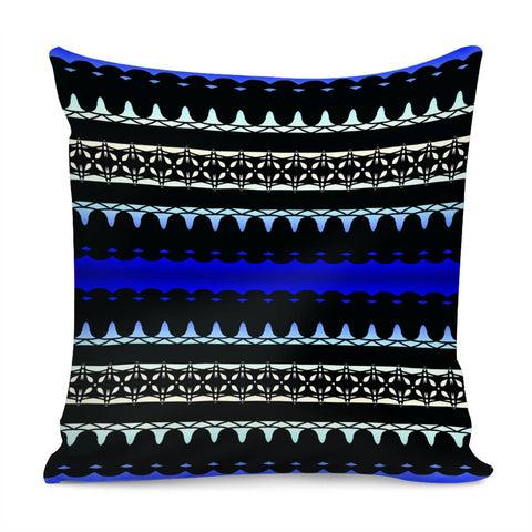 Image of Blue Pillow Cover