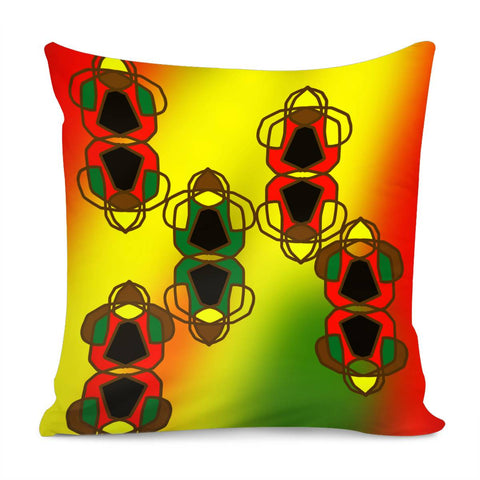 Image of Red Pillow Cover