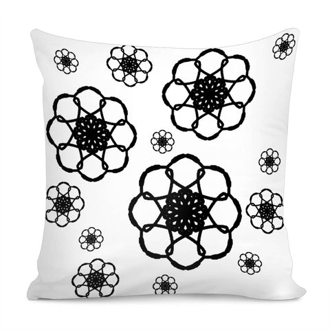 Image of White Pillow Cover