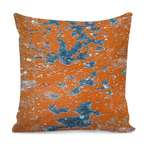 Vivid Grunge Abstract Print Pillow Cover