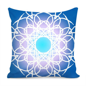 Blue Pillow Cover