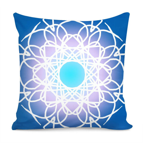 Image of Blue Pillow Cover