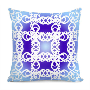 Blue Pillow Cover