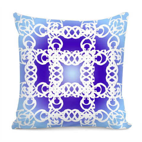 Image of Blue Pillow Cover