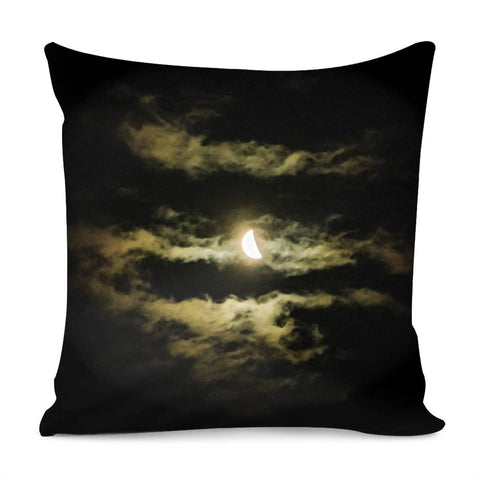Image of Moonscape Night Scene Pillow Cover