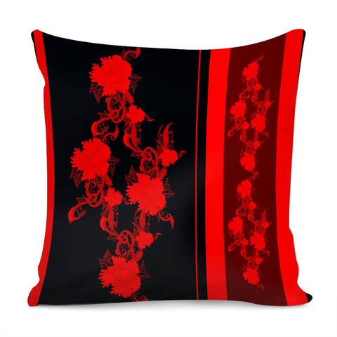 Image of Red Pillow Cover