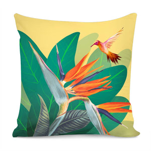 Strelitzia Reginae Aiton Pillow Cover