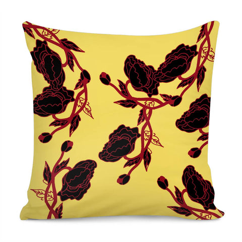 Image of Yellow Pillow Cover