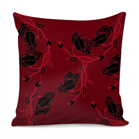 Image of Red Pillow Cover