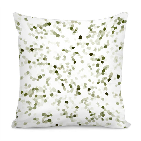 Image of Square Motif Abstract Geometric Pattern Pillow Cover